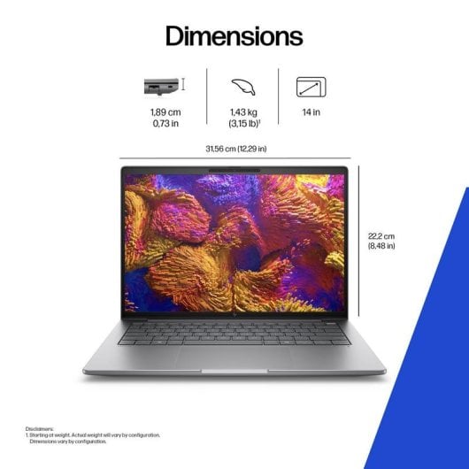 Laptop HP ZBook 8 G1ak 14" AMD Ryzen AI 7 PRO 350 16GB 1TB SSD Radeon 860M Windows 11 Pro