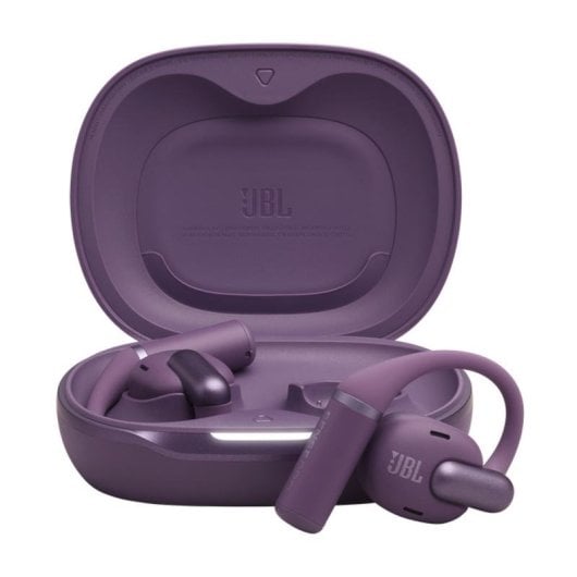 Auriculares JBL Sense Pro True Wireless Bluetooth com Cancelamento de Ruído IP54 para Chamadas e Música Roxo