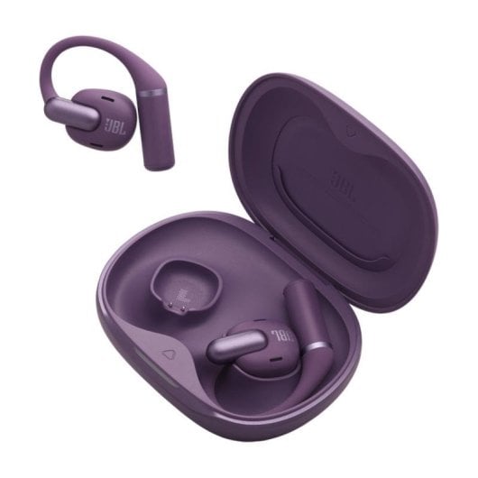 Auriculares JBL Sense Pro True Wireless Bluetooth com Cancelamento de Ruído IP54 para Chamadas e Música Roxo