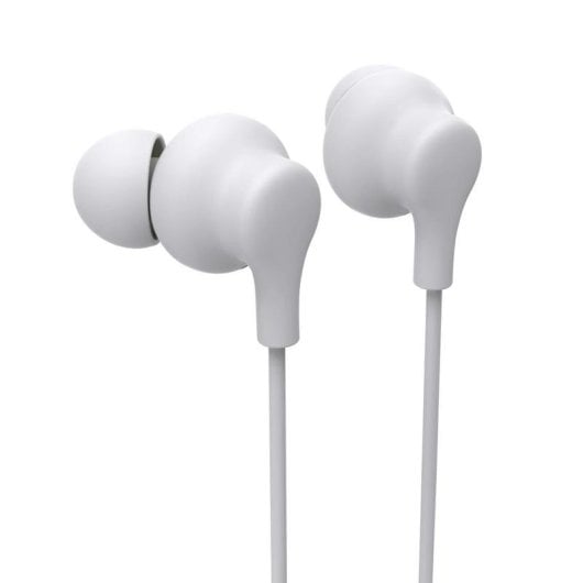 Auriculares Hama Popply con cable Jack 3,5 mm Llamadas y Música blanco