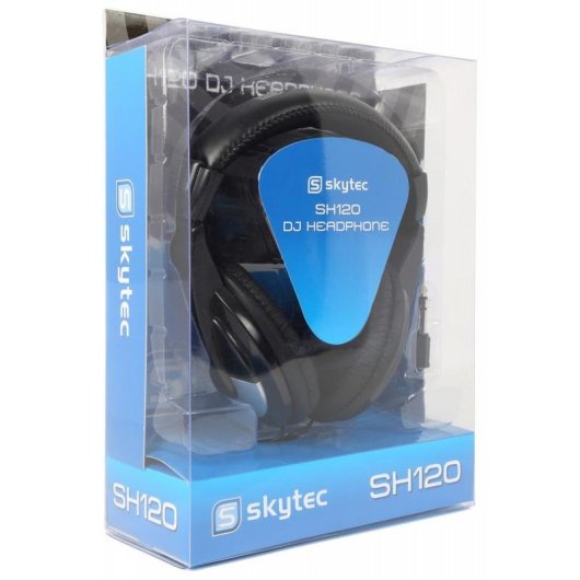 Auriculares VONYX SH120 con cable, conectividad analógica, uso musical, negros