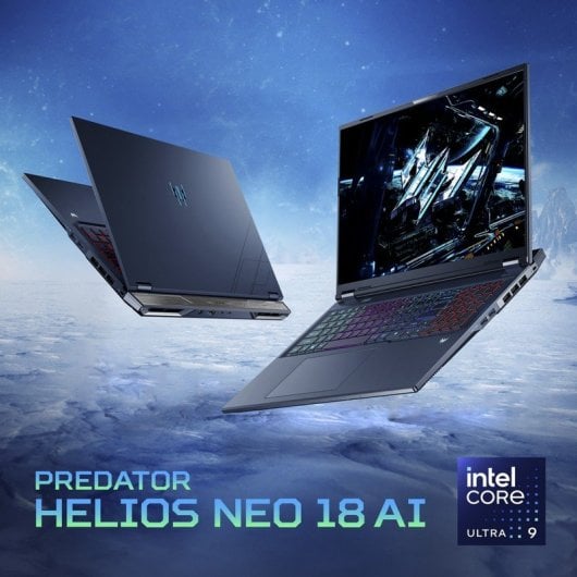 Portátil Acer Predator Helios Neo 18 18" Intel Core Ultra 9 275HX 32GB 2TB SSD RTX 5070 Ti Sin sistema operativo