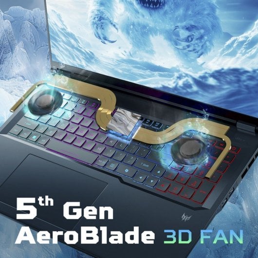 Portátil Acer Predator Helios Neo 18 18" Intel Core Ultra 9 275HX 32GB 2TB SSD RTX 5070 Ti Sin sistema operativo