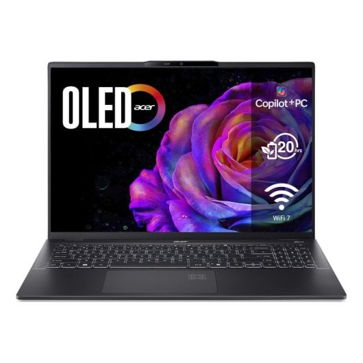 Portátil Acer Swift 16 AI SF16-51-95MY 16'' Intel Core Ultra 9 32GB 1TB SSD Arc Graphics Windows 11