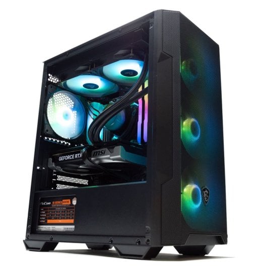 PC preparado para PC: AMD Ryzen 7 7700X / 32 GB / SSD de 1 TB / RTX 5060 Ti de 8 GB + Windows 11 Home