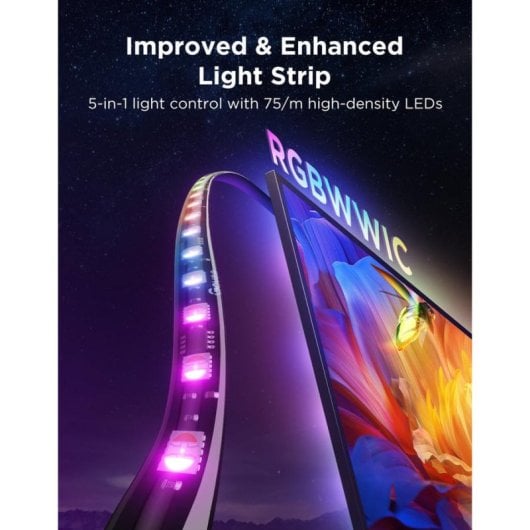 Bande LED intelligente Govee H66A1 Wi-Fi Bluetooth 5 m RGB 337 lm