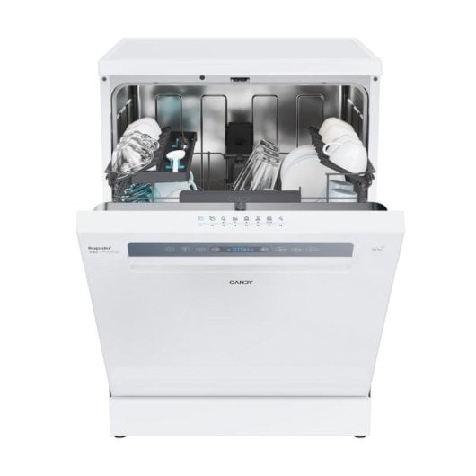 Geschirrspüler Candy RapidÓ CF 6C4F0W 16 Maßgedecke C Wi-Fi LED Automatische Türöffnung