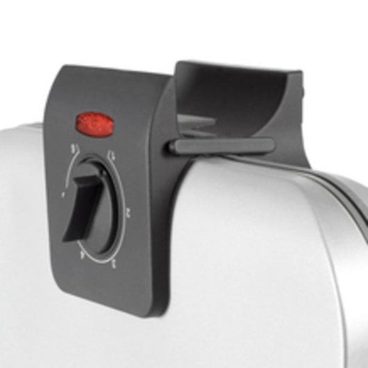 Máquina de Waffles Unold 48241 com Formato de Coração Duplo e Ajuste de Termostato, 1300W, Metal