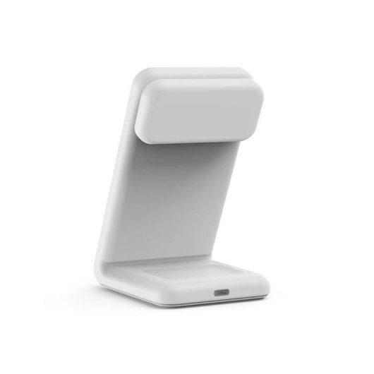 Chargeur mobile CRONG CRG-MSPS-WHT sans fil MagSafe Qi 20W blanc