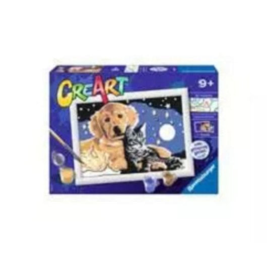 Jogo de Arte Ravensburger 20045 Acrílico Tela Multicolor para Crianças Criativas