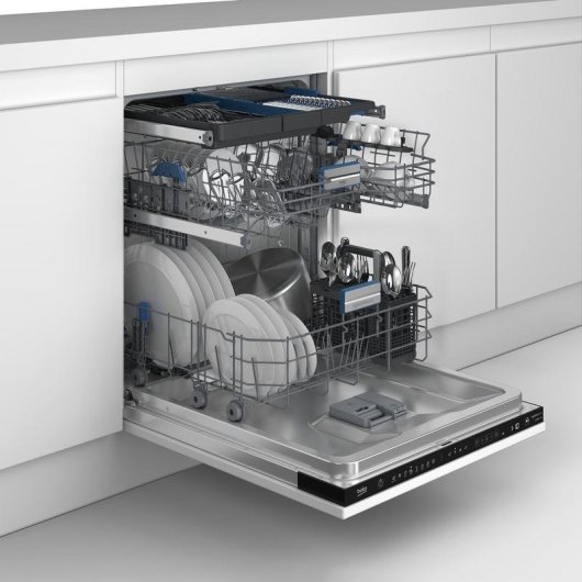Lavastoviglie Beko b300 BDIN38561P 15 Coperti Classe A con Fast+ e SteamGloss