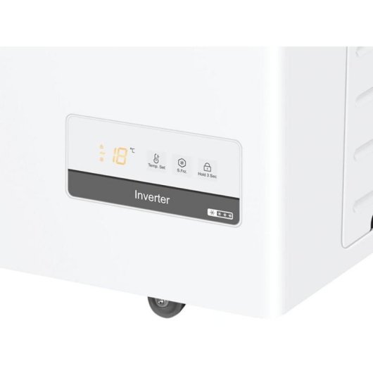 Congelatore Haier HCE301E 300L Classe E Freezer Air Surround Bianco