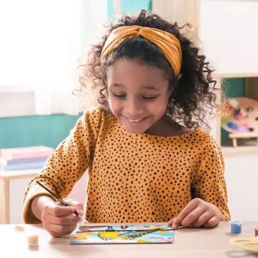 Kit de Pintura por Números Ravensburger 23975 com 15 Tintas e Pincel