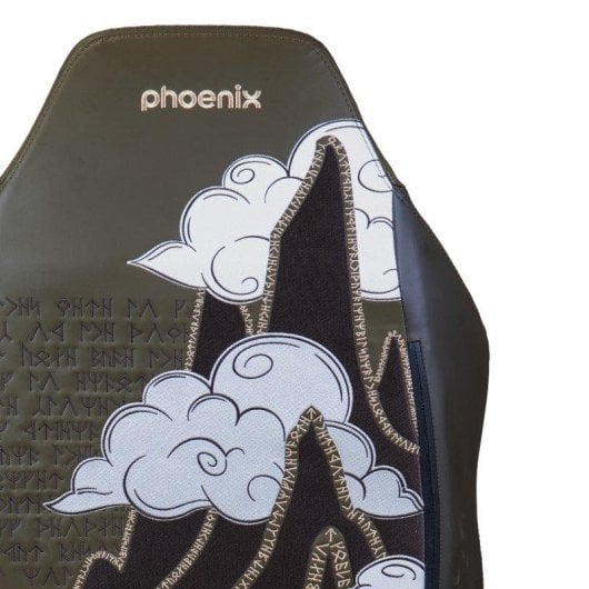 Cadeira Gaming Phoenix Monarch LOTR Edição Moria XL couro napa/veludo