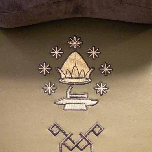 Cadeira Gaming Phoenix Monarch LOTR Edição Moria XL couro napa/veludo