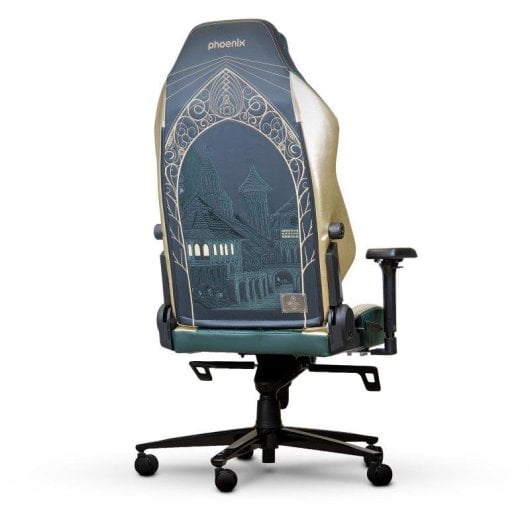 Silla gaming Phoenix Monarch Rivendell XL cuero Napa y terciopelo