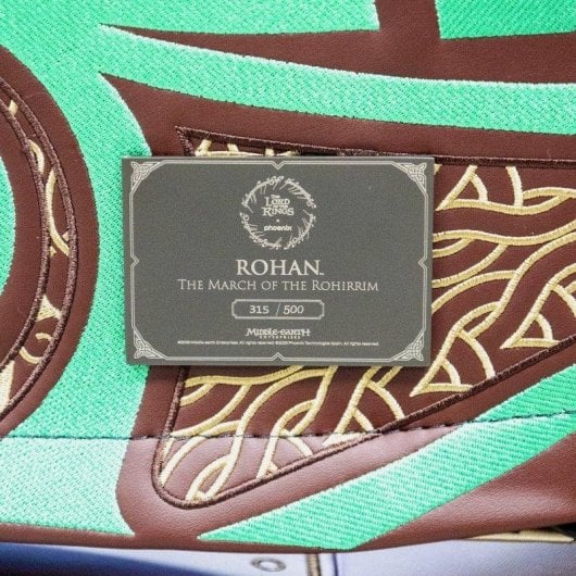 Cadeira Gaming Phoenix Monarch LOTR Edição Rohan XL couro napa e veludo