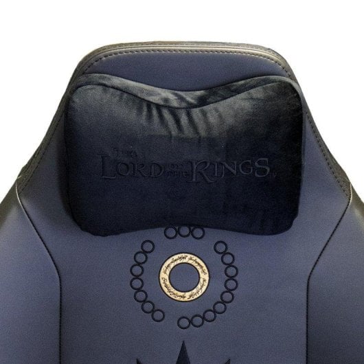 Cadeira Gaming Phoenix Monarch LOTR Mordor XL couro napa e apoio lombar 4D