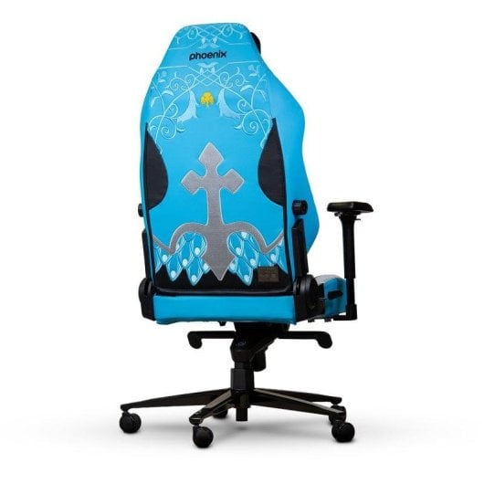 Cadeira Gaming Phoenix Monarch Black Clover Edição Noelle XL couro napa