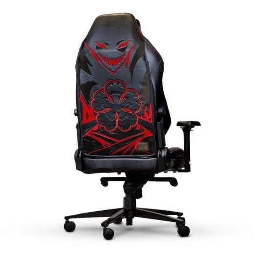 Cadeira Gaming Phoenix Monarch Black Clover Edição Asta XL couro napa