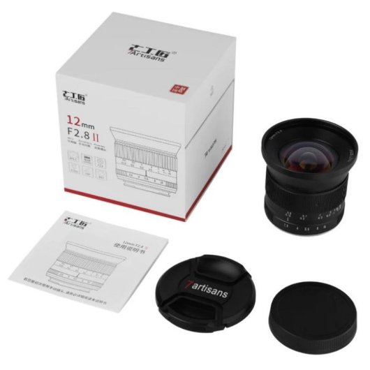 Objectif 7Artisans A601B-II 12 mm F2.8 MKII Monture Sony E Ultra Grand Angle