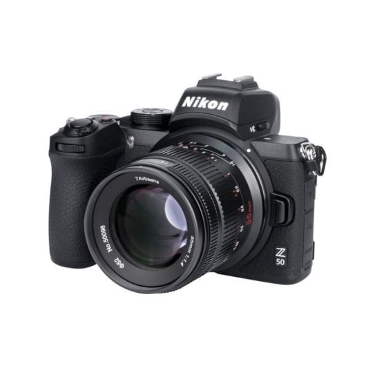 Objetivo 7Artisans A505B-II 55 mm f/1.4 Montura Nikon Z Enfoque Manual