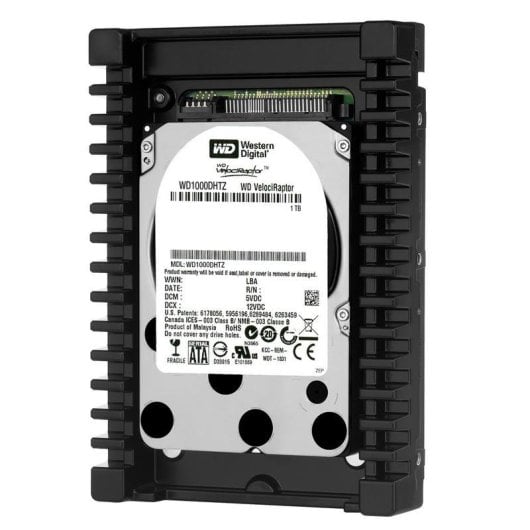 Disco Duro Western Digital VelociRaptor 1TB HDD 10000rpm 3.5" SATA III Alto Rendimiento