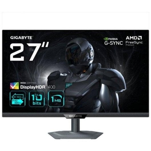 Monitor Gigabyte G27U 27" UltraHD 4K 160Hz SS-IPS FreeSync Premium HDR400 HDMI 2.1