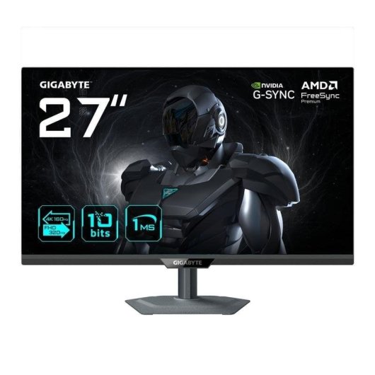 Monitor Gigabyte G27UP 27" UltraHD 4K 160 Hz SS-IPS FreeSync Premium HDR10