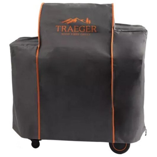 Funda protectora Traeger BAC558 para Timberline 850 impermeable gris y naranja