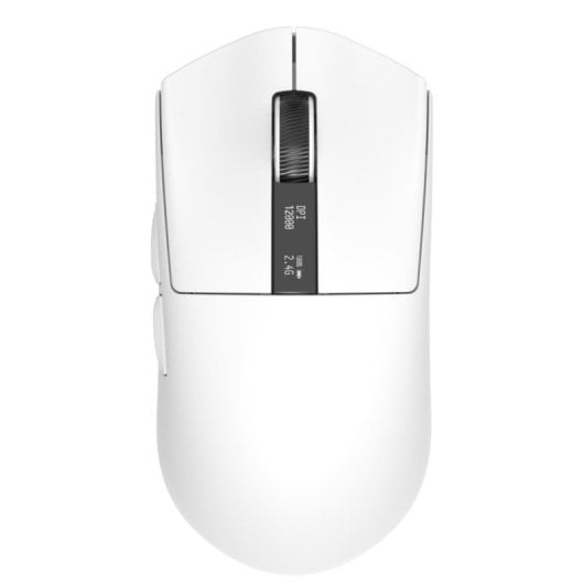 Rato Oniverse Vanguard Wireless RF + Bluetooth 12000 DPI Branco Recargável 6 Botões