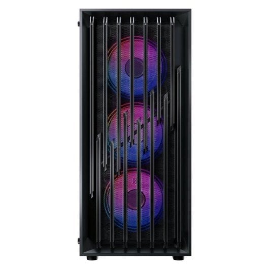 Caja PC Preyon Nest Quarry ATX/E-ATX Cristal Templado Torre Negra ARGB con Ventana