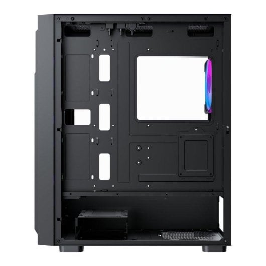 Caja PC Preyon Nest Quarry ATX/E-ATX Cristal Templado Torre Negra ARGB con Ventana