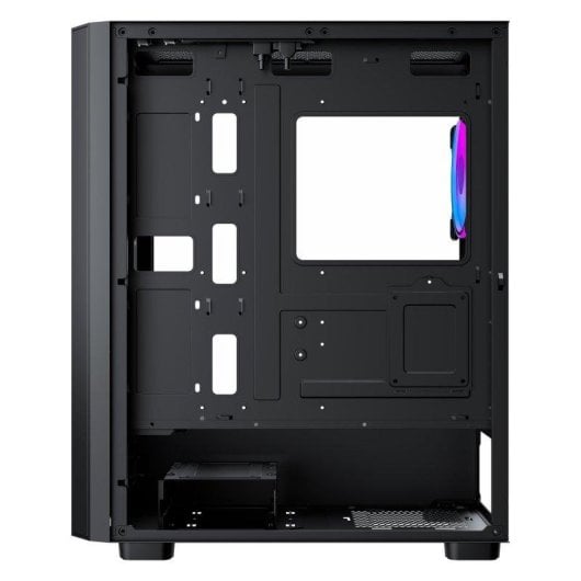 Caja PC Preyon Nest Aero ATX/E-ATX Cristal Templado Torre Negra ARGB con Ventana