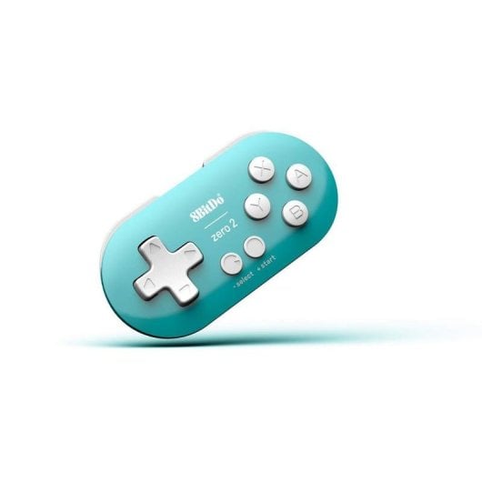 Gamepad 8Bitdo Zero 2 Turquoise Wireless Bluetooth per Android Mac Switch PC
