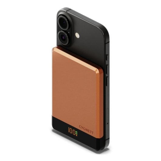 Powerbank Cygnett MagSlim 5000 mAh Wireless Cherry MagSafe USB-C Display