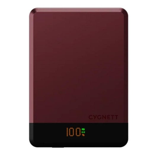 Bateria Externa Cygnett MagSlim 10000 mAh Wireless MagSafe Cherry