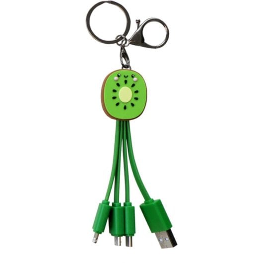 Câble mobile Bigben YKCABLEMLTKIWI Micro-USB A Lightning USB-C 0,15 m plastique