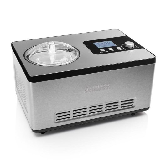 Heladora Princess 282604 Deluxe Compresseur 2L Acier Inoxydable LCD