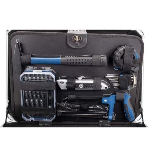 Chave manual Scheppach TB150 101 peças aço cromo-vanádio 8,5 kg