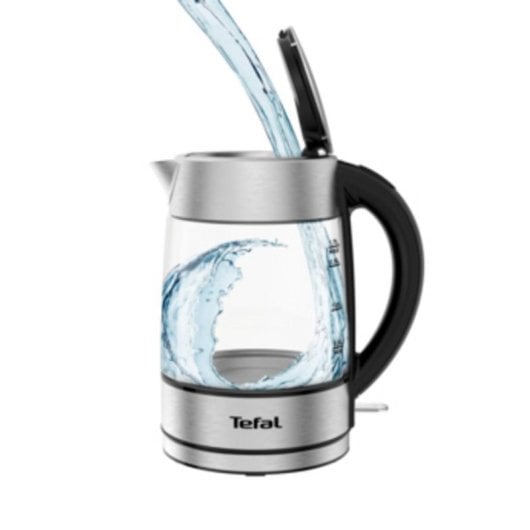Wasserkocher Tefal KI772D 1,7 L 2400 W Glas Edelstahl kabellos