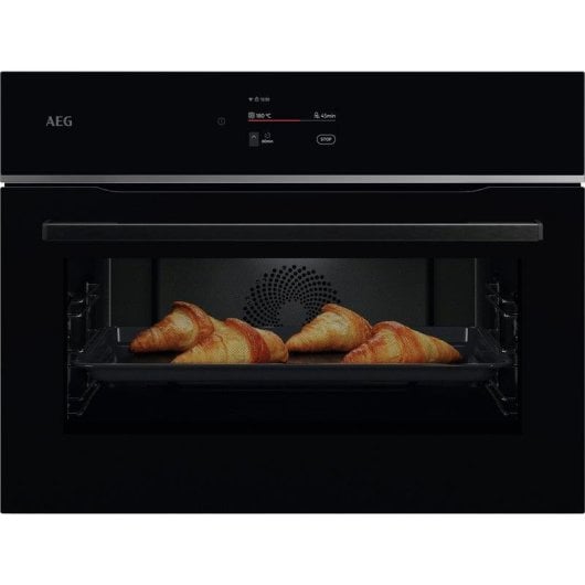 Horno eléctrico AEG Series 7000 TA7PK721B 45 litros Negro con vapor y autolimpieza