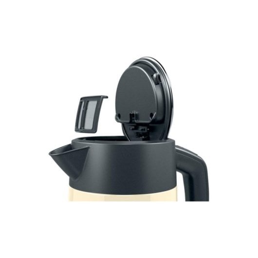 Wasserkocher Bosch TWK4P437 1,7 L 2400 W Edelstahl Beige Schwarz kabellos
