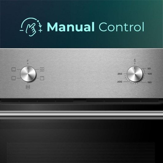 Forno Multifunções Svan SH4701EX Limpeza Manual 75L 60cm Classe A Inox Porta Dupla