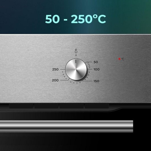 Forno Multifunções Svan SH4701EX Limpeza Manual 75L 60cm Classe A Inox Porta Dupla