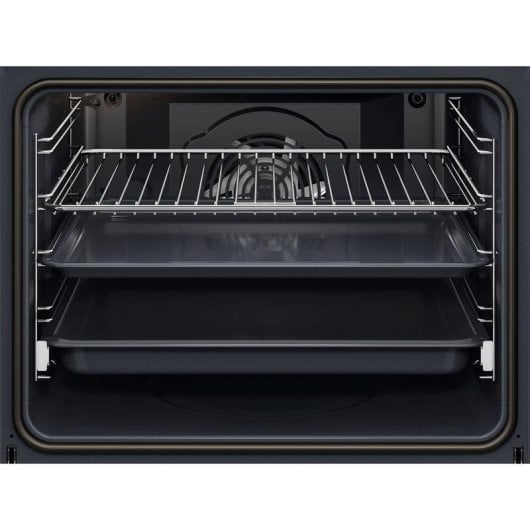 Horno elétrico AEG Series 6000 TR6PB531SB 72L Preto com vapor e autolimpeza