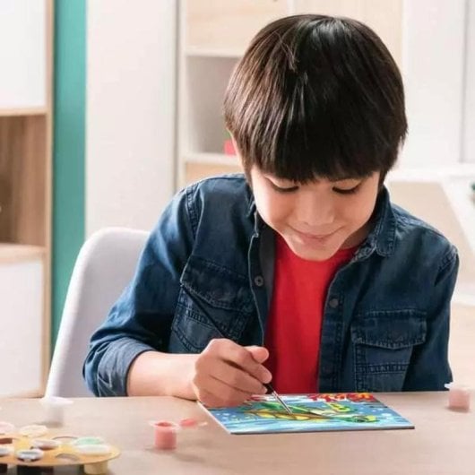 Kit de Pintura por Números Ravensburger 23974 15 Cores Pincel Incluído