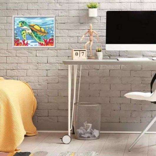 Kit de Pintura por Números Ravensburger 23974 15 Cores Pincel Incluído