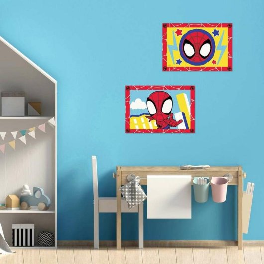 Kit de Pintura por Números Ravensburger CreArt Spidey para Crianças 5-7 Anos