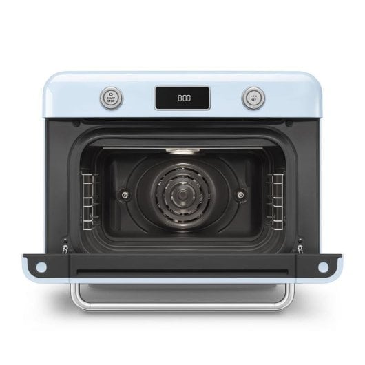 Forno a vapor Smeg COF01PBEU 30 L Azul com função grill e autolimpeza